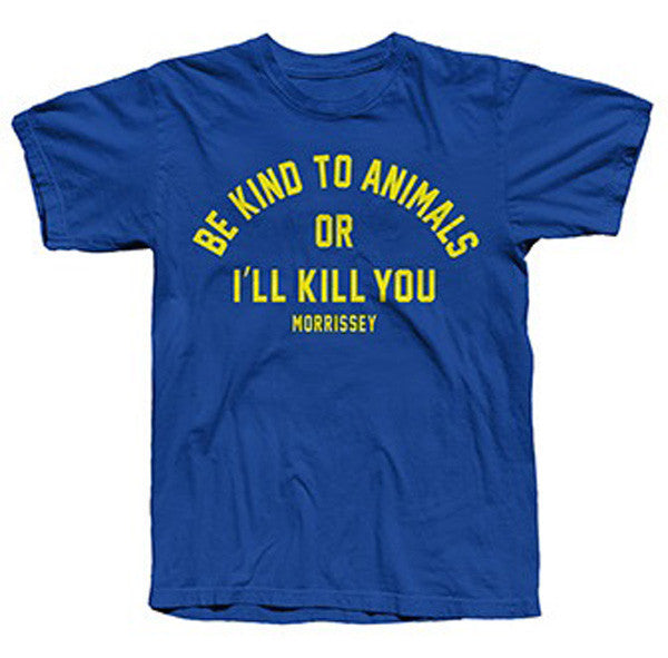 ROYAL BLUE BE KIND T-SHIRT