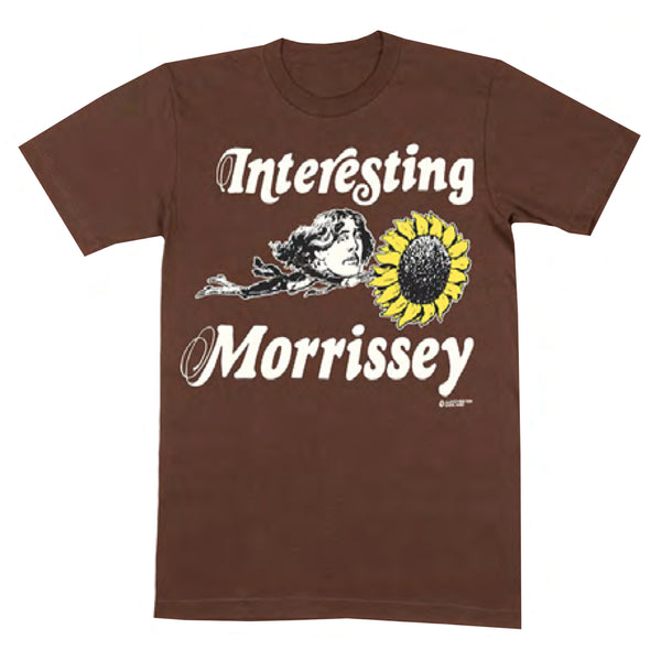 ‘Interesting Morrissey’ T-Shirt Brown