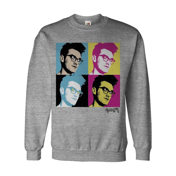 POP ART HEATHER GREY SWEATSHIRT