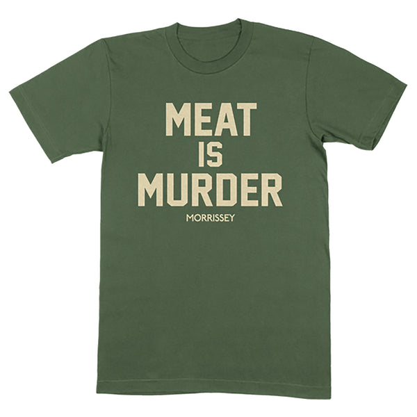 meat is murder t-shirt