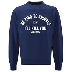 Navy Be Kind Sweatshirt