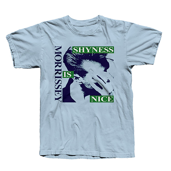 Shyness Is Nice Light Blue T-Shirt