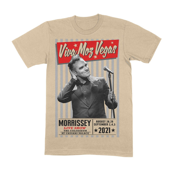 Viva Moz Vegas T-Shirt Natural
