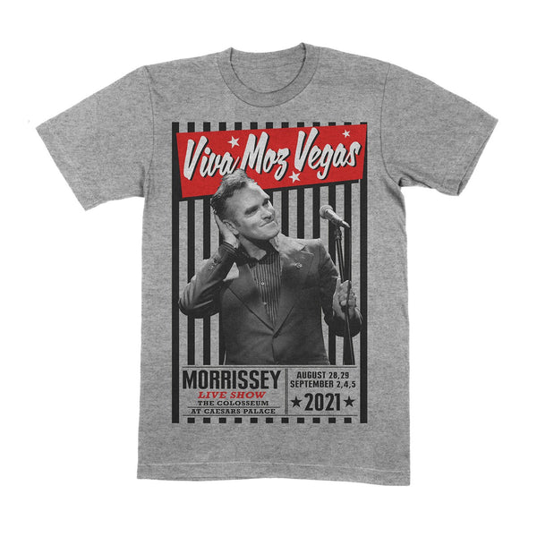 Viva Moz Vegas T-Shirt Sport Grey